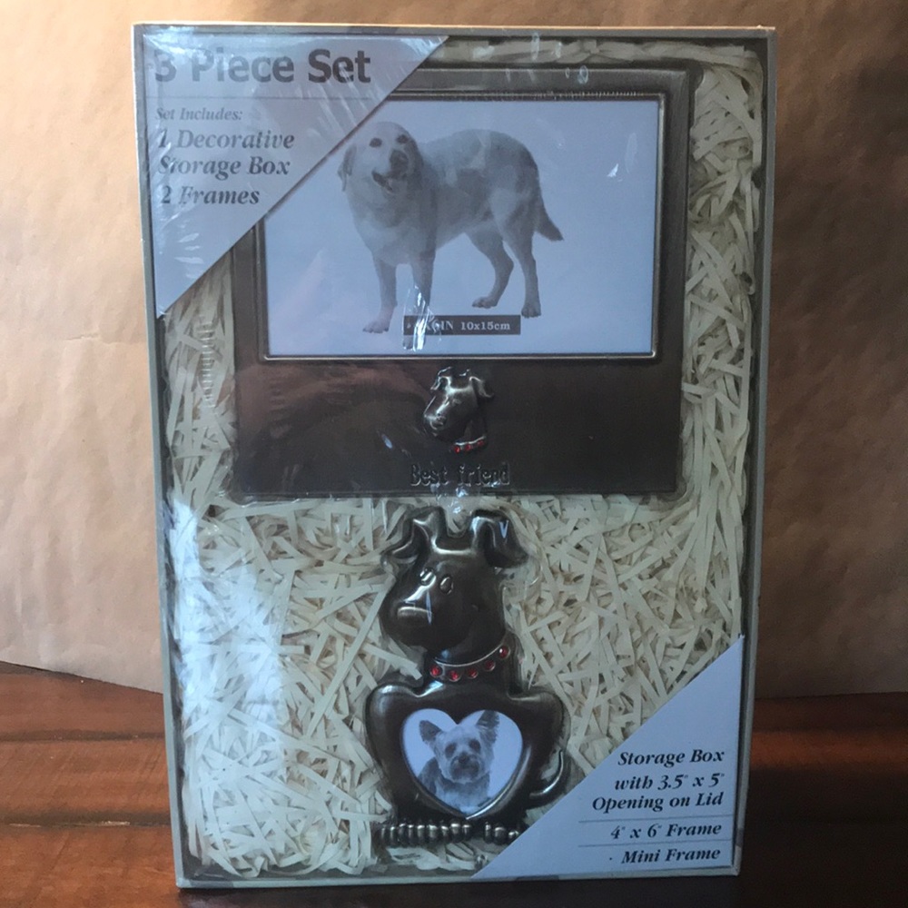 Frames & Storage Box (Puppy Fun)